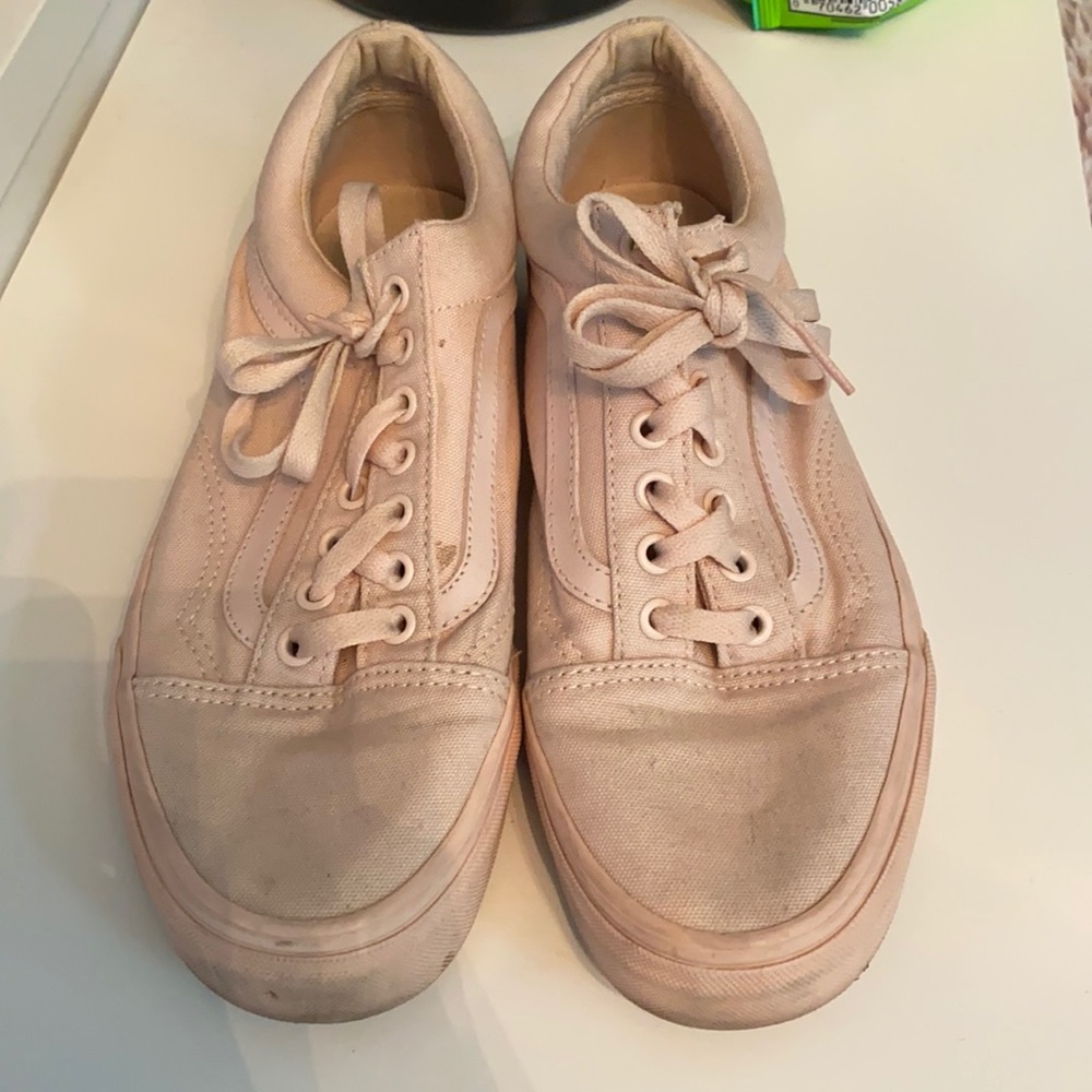 light pink vans